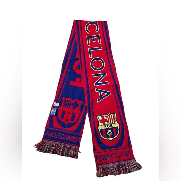 FC BARCELONA RALLY REVERSIBLE FAN SCARF - Picture 2 of 6